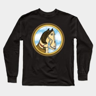 A funny horse... Long Sleeve T-Shirt